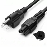 สายไฟ AC แบบ3 รูกลม(แบบที่เสียบ Adapter Notebook) หัวปลั๊ก3ขามีกราวด์ AC Power Cord for Notebook Ada