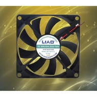 Brand New LIAO DC18V 8cm cm QF-FJ8015-18 8015 Induction Cooker Cooling Fan