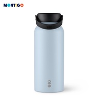 Montigo Pastel Ace Bottle Mega (950ml/32oz) - Durable Stainless Steel, Temperature Retention, Leakpr