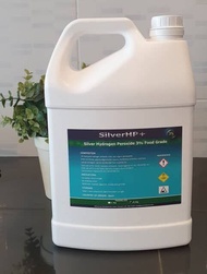 SILVER HYDROGEN PEROXIDE 3% - FOOD GRADE 5Kg/5L (with silver ion and Peracetic Acid) H2O2 Hydrogen P