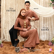 Baju Sedondon Kurta Fattah & Kurung Haura - Mocha