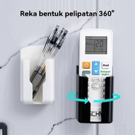 Ready Stock Storage Box Universal TV Fan Air Conditioning Remote Control Drying Rack Storage Wall-Mo