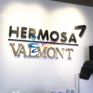 [Taiwan Shipment] Door Advertising Font Customized 3D Three-Dimensional Letter Crystal Signboard Mat