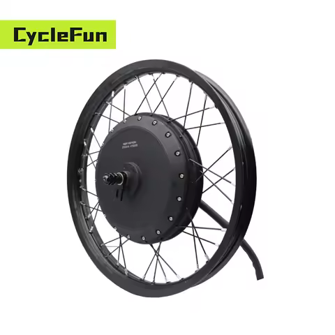 QS273 Rated 4000W Peak 8000W 152mm Dropout In-Wheel Spoke Hub Motor with Wheel Rim 18inch 19inch 21i