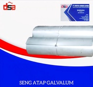 Seng Talang Galvalum Tinggi 90 Cm x 0.25 mm Anti Karat Galvalume Atap