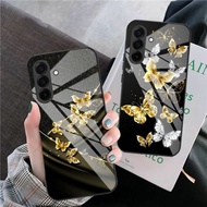 {F688} SAMSUNG A17 Glass Softcase - SAMSUNG A17 HP Casing - SAMSUNG A17 Case NEW CAMERA PROTECTOR