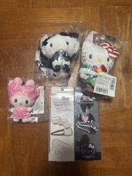 Fillimilli Hello Kitty 髮夾 Hello Kitty 公仔 CharmmyKitty 公仔 Mymelody 公仔