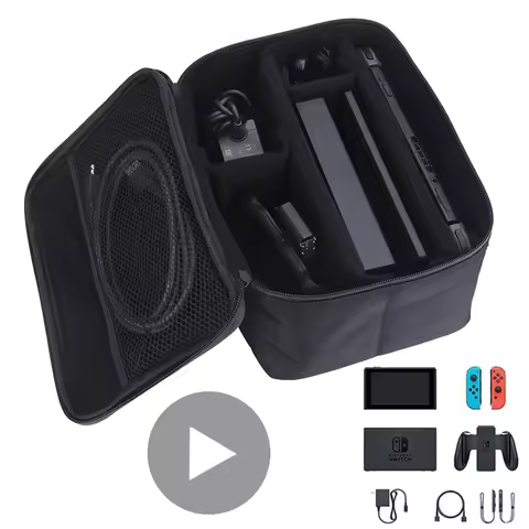 Carry Case For Nintendo Switch Bag Carrying Suitcase Game Card Storage Pouch Cover Nintedo Nitendo S