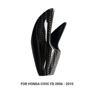 ครอบหัวเกียร์ AUTO Carbon เเท้ ตรงรุ่น Honda civic FD 2006-2010(เฉพาะครอบหัวเกียร์ไม่รวมหัวเกียร์)