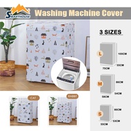🚚🚚Premium 6KG-13KG Waterproof PVC Front Loading Washing Machine Cover | Sarung Mesin Basuh | Cover M