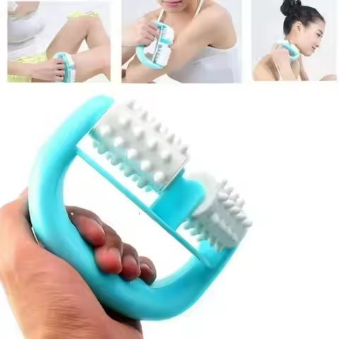 New Fast Anti Cellulite Massager Roller Handheld Multifunctional Cervical Massager Portable Roller M