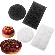 8-Piece Raspberry Tart Cake Silicone Mousse Mold Raspberry Tart Strawberry Cake Wedding Decoration M