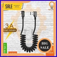 Tools n parts Mcdodo Coiled Type C Data Cable QC 4.0 Fast Charge Braided Cable 2ZJN23