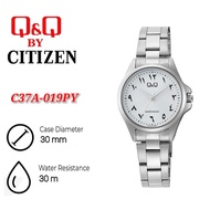 Q&Q Watch By Citizen Analogue Ladies Watch C37A - Silver Arabic