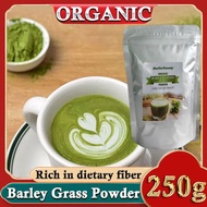 Organic Barley Grass Powder 250g, Green Superfood for Smoothie, Shakes and Salads, Barley Grass Powder 100% Pure, Raw, Non-GMO, Vegan, Organic