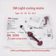 3M Oral Composite Light Cure Resin Z350XT Z250 P60 Valux A1 A2 A3 Shade Oral Filling Materials