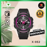 Evergarden X-Gear M-952 Sport & Casual Ladies Women Quartz Digital Watches LED 10 Type Color Family 