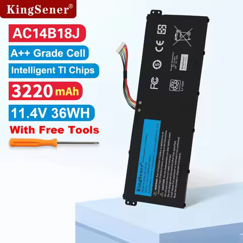 KingSener AC14B18J AC14B13J Laptop Battery for Acer Aspire E3-111 E3-112 E3-112M ES1-531 MS2394 B115