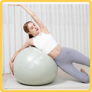 ATFLEE GB Anti Burst Gym Ball 65cm Sage Green Yoga Balance Ball Thick PVC Home Fitness Core Pilates