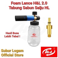 Foam Lance HL H&L 2.0 for Jet Cleaner AJC900 AJC 900 AiPower Ai Power Snow Soap Bottle Tube (Include