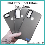 Fuze IMD Black Case Black Pocophone poco X3 X5 X6 C40 C55 C65 C75 F3 F4 M2 M3 M5S M6 PRO NFC GT 5G 4