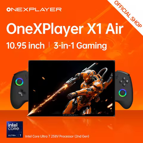 OneXPlayer X1 air versatile 3-in-1 design, bringing the best of handheld gaming, tablet convenience 