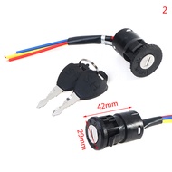 【Get the Perfect Fit】 Motorcycle Ignition Switch Key Power Lock For Electric