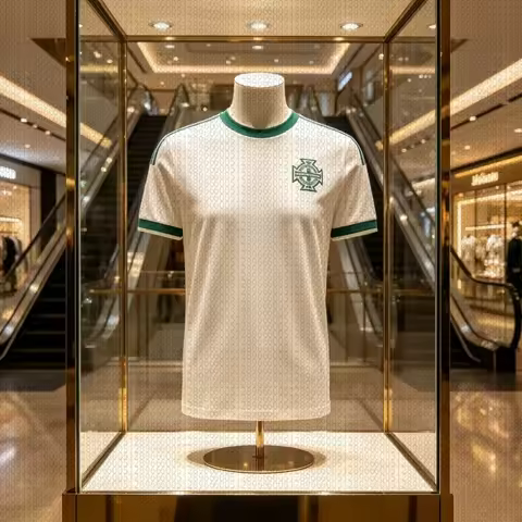2026 New Men's T-shirt Northern Ireland Football Jersey Team Summer Training Uniform Adult Youth Spo