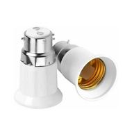 B22 to E27 Light Bulb Adapter B22 To Edison Screw E27 Lamp Converter