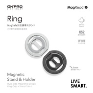 Ring 2in1 Magnetic Phone Holder Magsafe Ultra-Thin Texture Folding iPhone