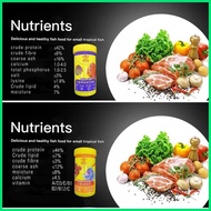 ◪ ▱ ➠ YUMIMA Premium Goldfish Food Pellets Color Enhancing Fish Food Discus Fish Food