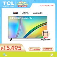 TCL 43 Inch FHD Smart Android TV - 43S5400A (Google Assistant, HDR Quality, Micro Dimming, Dolby Audio, Netflix, YouTube, Voice Remote, ISDBT Digital TV)