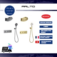 AALTO | 5 MODES ADJUSTABLE TEMPERATURE CONCEALED RAIN-SHOWER MIXER 2000