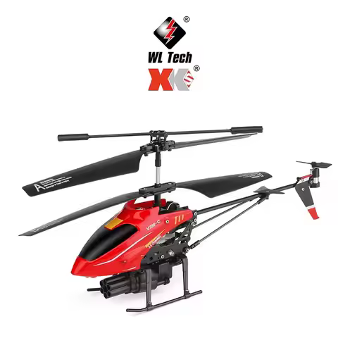 Wltoys V398-C Remote-Controlled Aircraft Missile 2.4G Helicopter 3.5 CH Lighting To Hit Bullets And 