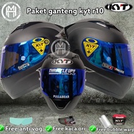 Paket Ganteng Helm Kyt R10 Full Face #Gratisongkir