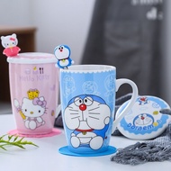 Set Cawan Hello Kitty Set Cawan Doraemon Mug Ceramic Mug