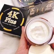 4K PLUS WHITENING NIGHT CREAM DAY CREAM BERRY PLUS