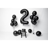 Black Birthday Decoration Set Boys' Birthday Decoration/