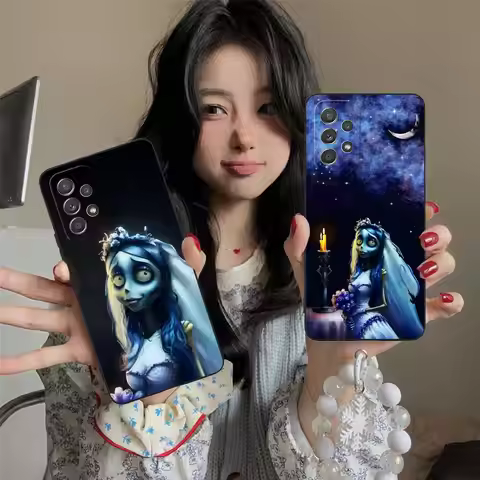Corspe Bride Emily Mobile Phone Case for Samsung Galaxy M55 54 42 35 34 33 32 23 22 15 14 13 12 F55 