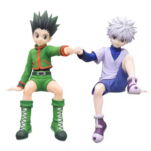 12CM Anime Figures GON·FREECSS Killua Zoldyck Collectible Model Figurine Toys PVC Action Figures Dol