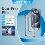 Vention All-in-One Dust Removal HD Tempered Glass Film for iPhone 17, Anti-Scratch, Anti-Fingerprint