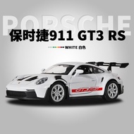 1:36 Porsche 911 GT3-RS pull back Diecast alloy Metal car model Vehicles Toys cars