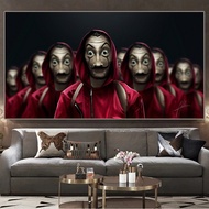 CT-Canvas and people movie "money like grab" Canvas printing and print him exaggerated exaggeration 