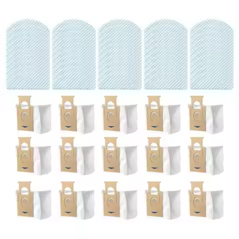 [NEW!N92R】 65Pcs For Ecovacs Deebot Ozmo T8 T8+/ T8 AIVI T9 AIVI / N8 Pro/ N8 Pro+ Robot Vacuum Repl