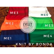 MICROFIBER EYELET / KAIN JERSEY