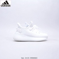 Original a_didas Yeezy Boost 350v2 coconut running shoes for children