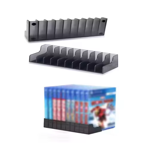 Game CD storage rack compatible with PS4/5/slim/pro