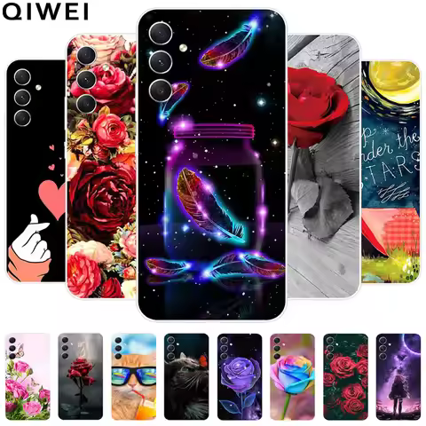 For Samsung Galaxy A14 Case A34 A54 5G Silicone Soft TPU Clear Coques for Galaxy A54 5G Phone Covers