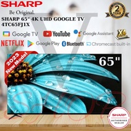 SHARP 65 INCH AQOUS 4K UHD GOOGLE TV 4TC65HJ6000X || 4TC65FJ1X ||SHARP 50" FHD GOOGLE TV 2TC50EG1X