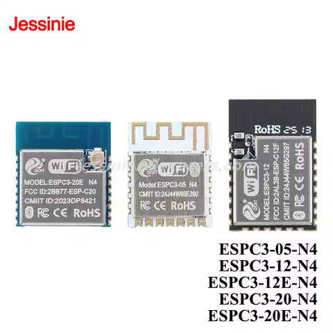 5pcs/1pc ESPC3-05-N4 ESPC3-12-N4 ESPC3-12E-N4 ESPC3-20-N4 ESPC3-20E-N4 32-bit RISC-V MCU BLE 5.0 WiF